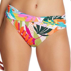NWT Bleu Rod Beattie Women's Wild Heart Swim Sarong Bikini Bottom Sz 6